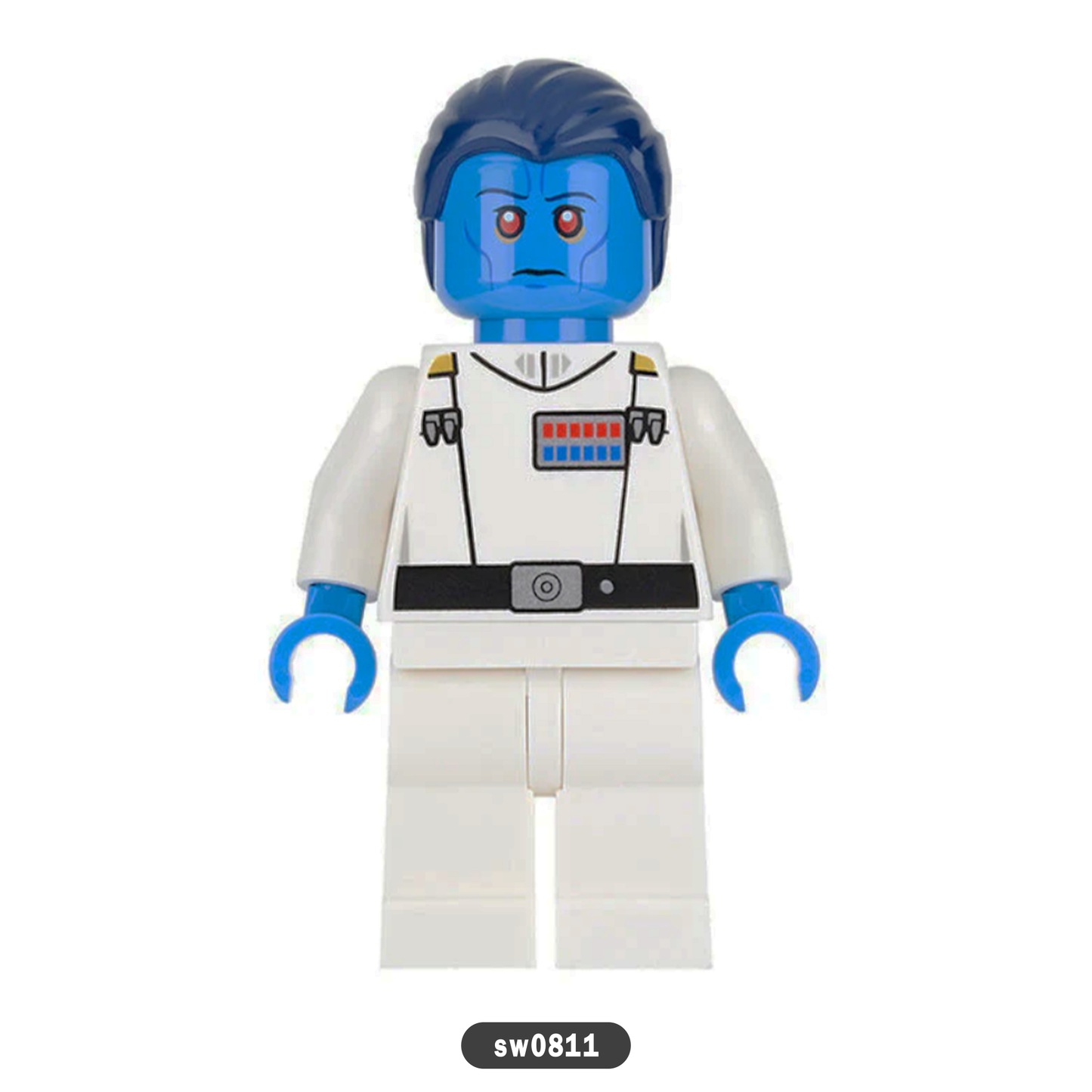 Custom Minifigure - Admiral Thrawn