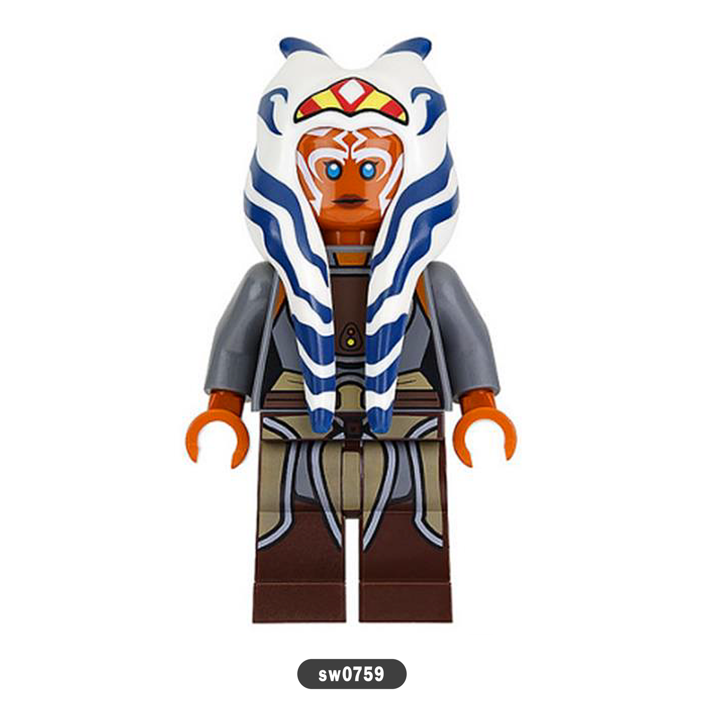 Custom Minifigure -  Ahsoka Tano