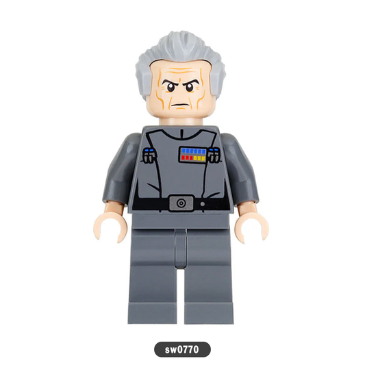 Custom Minifigure - Grand Moff Wilhuff Tarkin